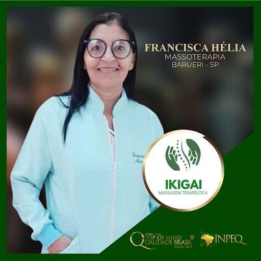 Francisca Hélia e a identidade visual de sua atuação em massoterapia